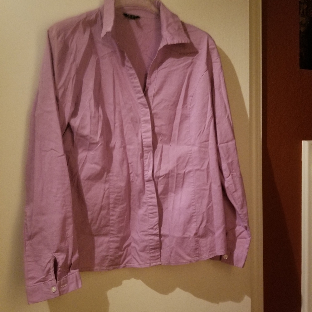 Bogari Lavendar Button Down Shirt